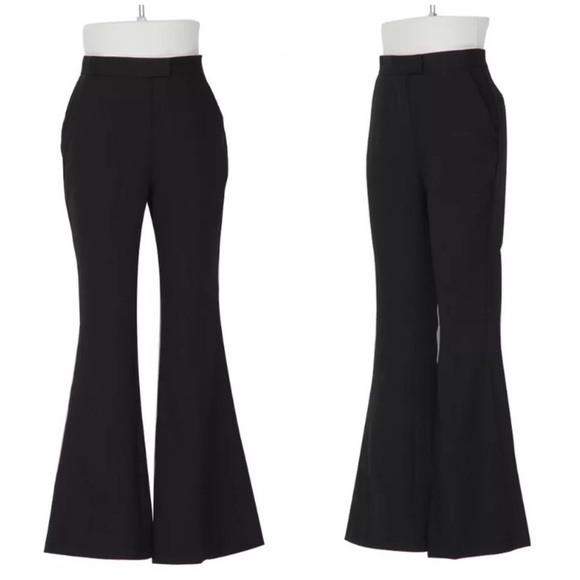 Pants - HIGH WAIST BELL BOTTOM FLARE LEG